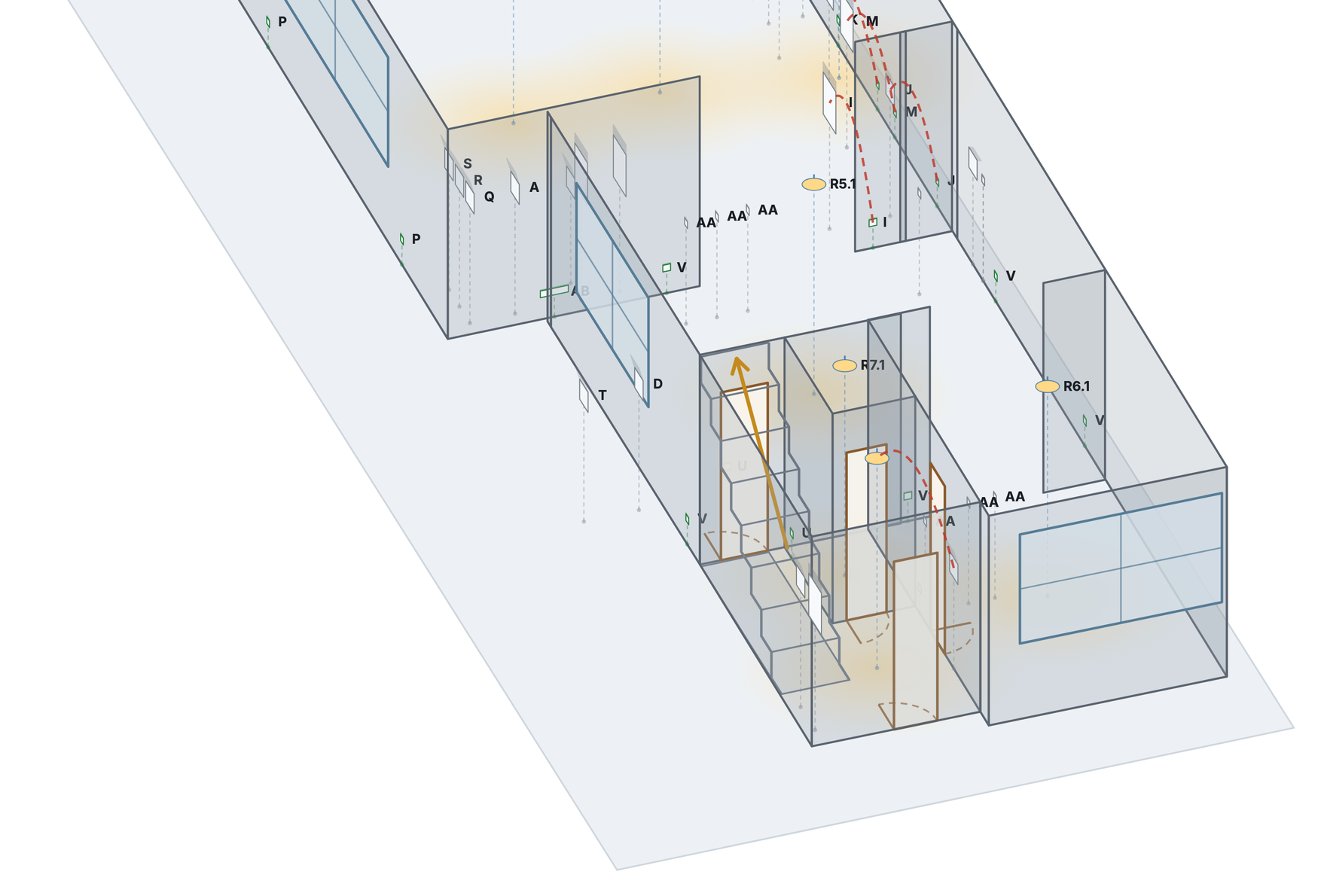 3D-aanzicht &amp; metingen